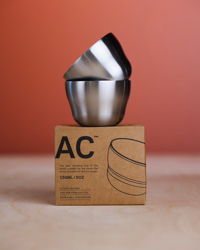 Orea Stac Steel Cups (2-Pack)