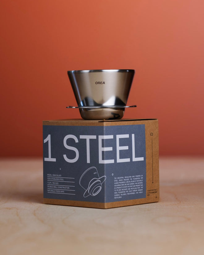 Orea O1 Brewer (Raw Steel)