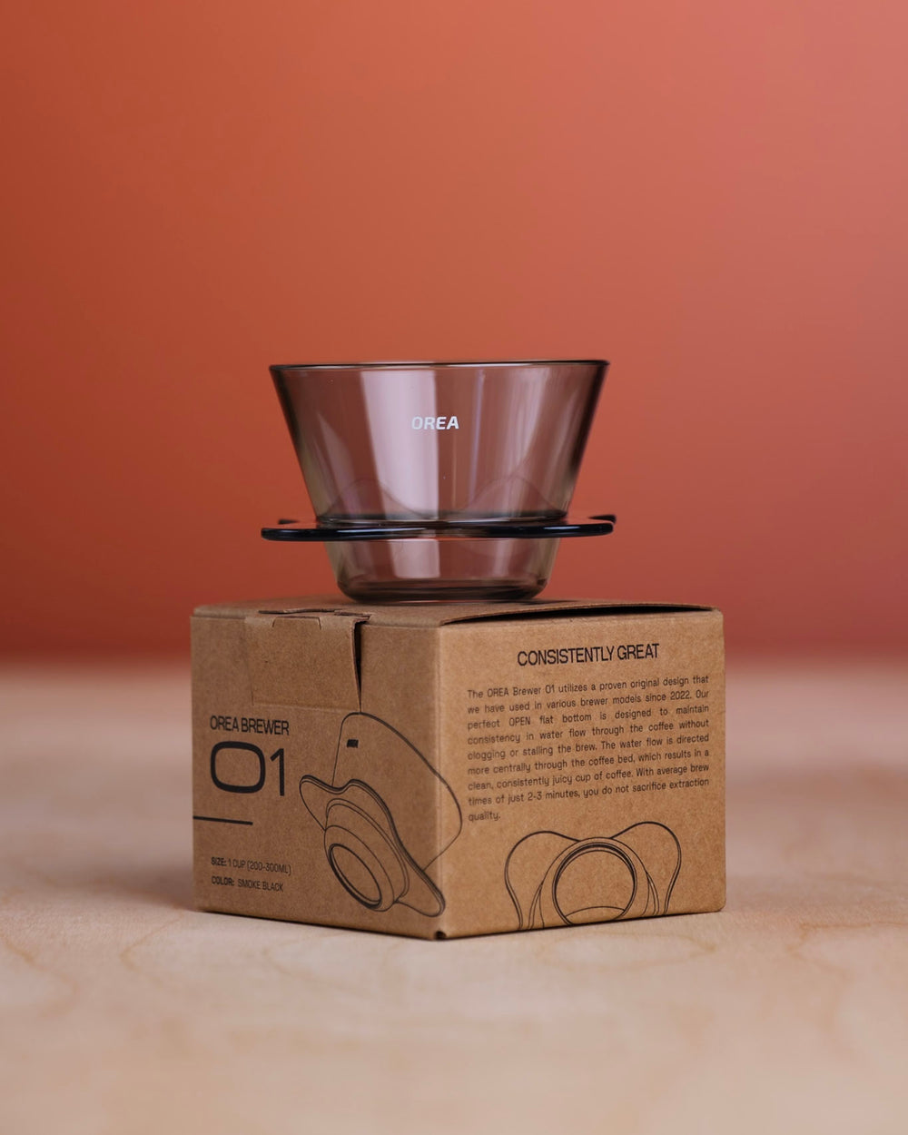 Orea O1 Brewer (Smoke Black)